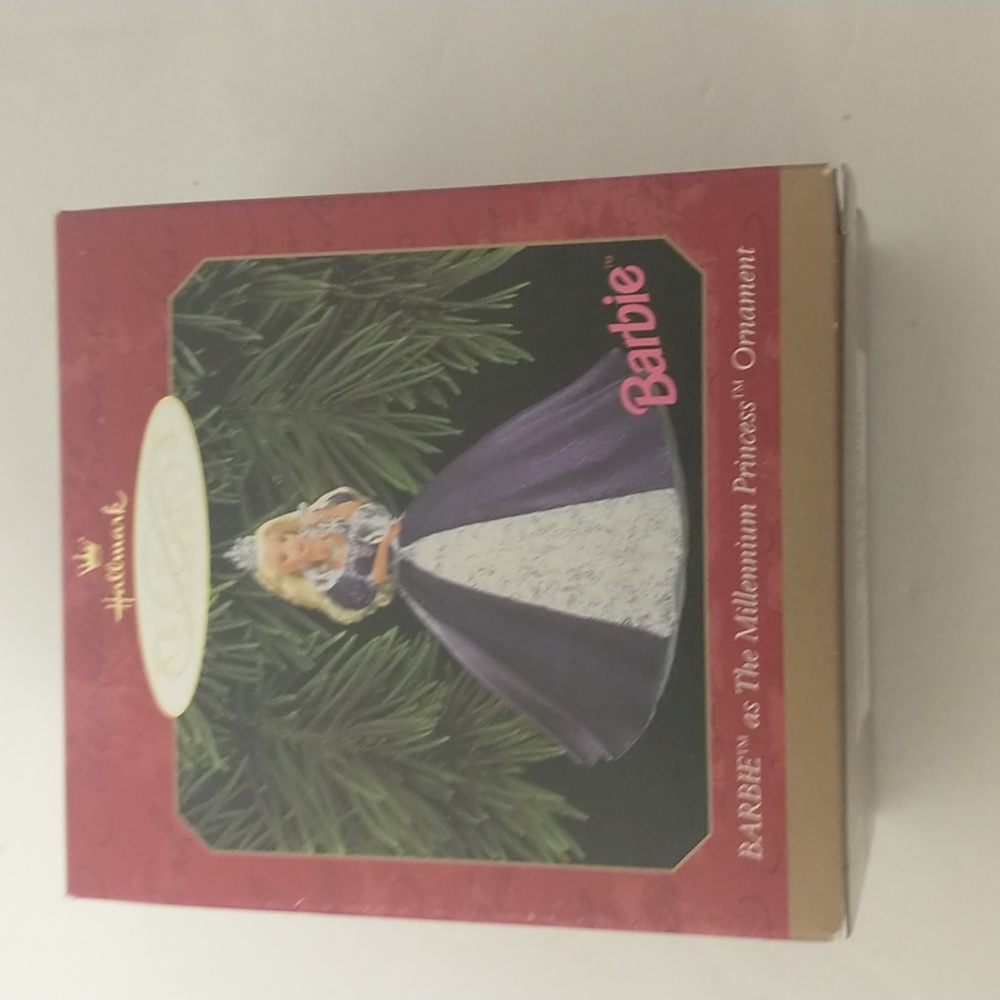 Barbie millennium princess ornament